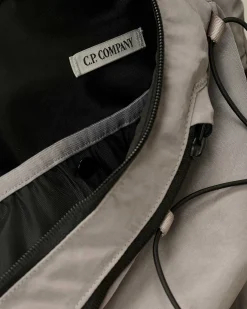 C.P. Company Nylon B Crossbody Rucksack Drizzle Grey Flash Sale