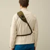 C.P. Company Nylon B Crossbody Rucksack Ivy Green Sale