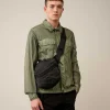 C.P. Company Nylon B Shoulder Pouch Black Cheap