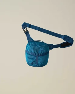 C.P. Company Nylon B Shoulder Pouch Ink Blue Best
