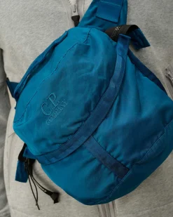 C.P. Company Nylon B Shoulder Pouch Ink Blue Best