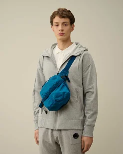 C.P. Company Nylon B Shoulder Pouch Ink Blue Best