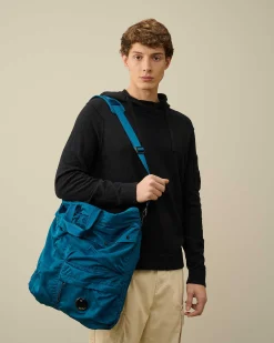 C.P. Company Nylon B Tote Bag Ink Blue Store