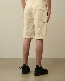 C.P. Company Ottoman Cargo Shorts Pistachio Shell-Beige Shop