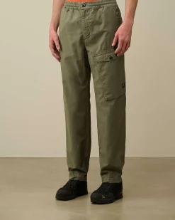 C.P. Company Ottoman Loose Pants Agave Green Hot