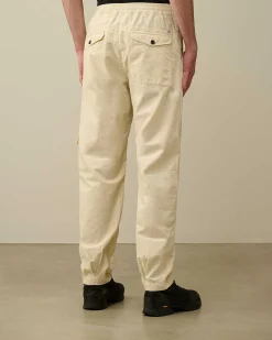 C.P. Company Ottoman Loose Pants Pistachio Shell-Beige Clearance