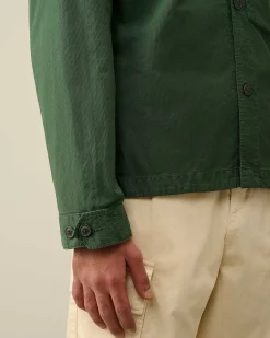 C.P. Company Ottoman Shirt Duck Green Hot