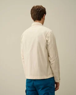 C.P. Company Ottoman Shirt Pistachio Shell-Beige Cheap