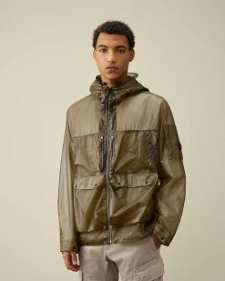 C.P. Company Pium Hooded Jacket Ivy Green Cheap