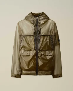 C.P. Company Pium Hooded Jacket Ivy Green Cheap