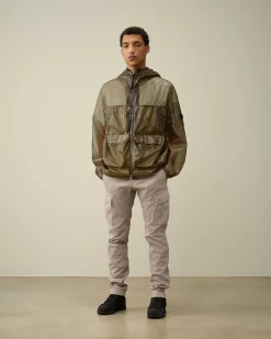C.P. Company Pium Hooded Jacket Ivy Green Cheap