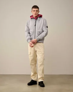 C.P. Company Pro-Tek Bomber Jacket Drizzle Grey Best