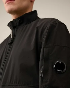 C.P. Company Pro-Tek Bomber Jacket Black Fashion