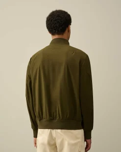 C.P. Company Pro-Tek Bomber Jacket Ivy Green Flash Sale