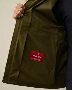 C.P. Company Pro-Tek Bomber Jacket Ivy Green Flash Sale