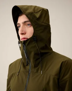 C.P. Company Pro-Tek Hooded Jacket Ivy Green Discount