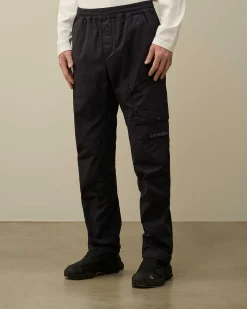 C.P. Company Rip-Stop Regular Utility Cargo Pants Total Eclipse-Blue Cheap