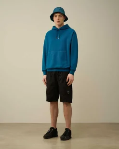 C.P. Company Rip-Stop Shorts Black Hot