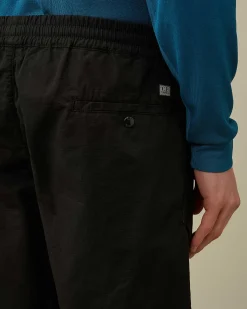 C.P. Company Rip-Stop Shorts Black Hot