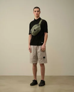 C.P. Company Rip-Stop Shorts Drizzle Grey Cheap