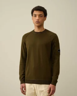 C.P. Company Sea Island Lens Knit Ivy Green Sale