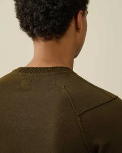 C.P. Company Sea Island Lens Knit Ivy Green Sale