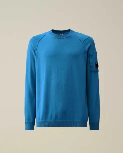 C.P. Company Sea Island Lens Knit Lyons Blu-Blue Best