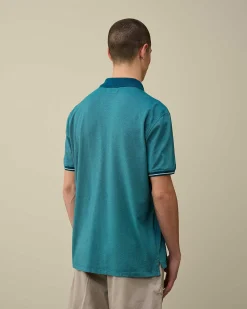C.P. Company Tacting Piquet Polo Shirt Ink Blue Online