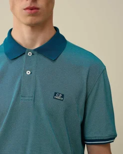 C.P. Company Tacting Piquet Polo Shirt Ink Blue Online