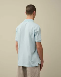 C.P. Company Tacting Piquet Polo Shirt Starlight Blue Shop