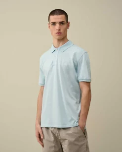 C.P. Company Tacting Piquet Polo Shirt Starlight Blue Shop