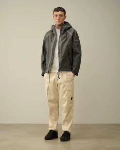 C.P. Company Toob-Two Hooded Jacket Raven Grey-Black Store