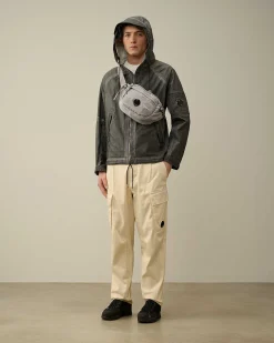 C.P. Company Toob-Two Hooded Jacket Raven Grey-Black Store