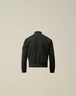 C.P. Company U16 Chrome-R Bomber Jacket Black Cheap