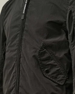 C.P. Company U16 Chrome-R Bomber Jacket Black Outlet