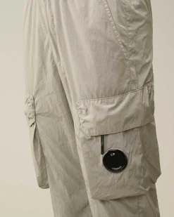 C.P. Company U16 Chrome-R Cargo Track Pants Drizzle Grey Online