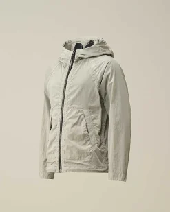 C.P. Company U16 Chrome-R Goggle Jacket Drizzle Grey Fashion