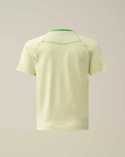C.P. Company U16 Cotton Jersey 30/1 British Sailor T-Shirt Classic Green Fashion