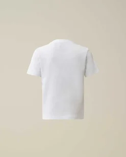 C.P. Company U16 Cotton Jersey 30/1 Graphic T-Shirt White Store