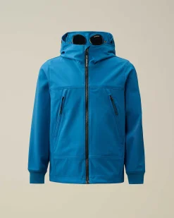 C.P. Company U16 C.P. Shell-R Goggle Jacket Ink Blue Sale