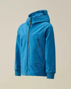 C.P. Company U16 C.P. Shell-R Goggle Jacket Ink Blue Sale