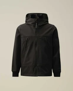 C.P. Company U16 C.P. Shell-R Goggle Jacket Black Outlet