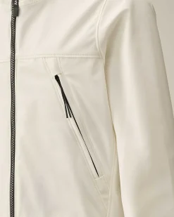 C.P. Company U16 C.P. Shell-R Goggle Jacket Gauze White Hot