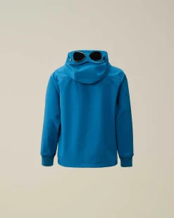 C.P. Company U16 C.P. Shell-R Goggle Jacket Ink Blue Outlet