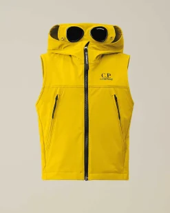 C.P. Company U16 C.P. Shell-R Goggle Vest Sulphur-Yellow Cheap