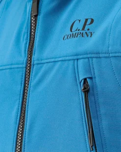 C.P. Company U16 C.P. Shell-R Goggle Vest Ink Blue Outlet