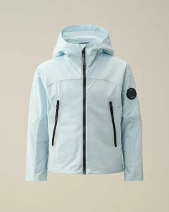 C.P. Company U16 Pro-Tek Hooded Jacket Starlight Blue Best