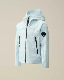C.P. Company U16 Pro-Tek Hooded Jacket Starlight Blue Best