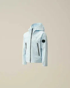C.P. Company U16 Pro-Tek Hooded Jacket Starlight Blue Cheap