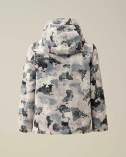 C.P. Company U16 Pro-Tek Printed Hooded Jacket Var.01-Multicolor Hot